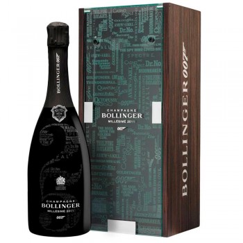 Bollinger 2011 millésime Bond Estuchado