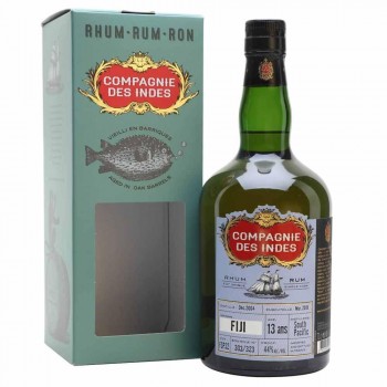 COMPAGNIE DES INDES FIDJI 13 ANS ( 2004) SINGLE CASK 44º  FIDJI SOUTH PACIFIC