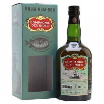 COMPAGNIE DES INDES TRINIDAD 13 ANS(2005)  SINGLE CASK 45º TDL