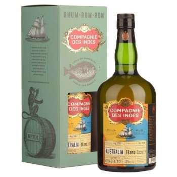 COMPAGNIE DES INDES AUSTRALIA 11 ANS (2007)  43º SINGLE CASK