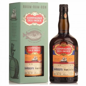 COMPAGNIE DES INDES BARBAGAYA 14 ANS (2007)  SMALL BATCH  43º