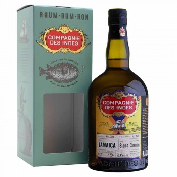 COMPAGNIE DES INDES JAMAICA  8 ANS (2013)  SINGLE CASK 59,4º CLARENDON