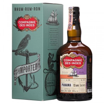 COMPAGNIE DES INDES PANAMA  13 ANS (2009) 43º SINGLE CASK