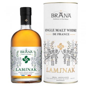 Whisky Brana Lamiak Single Grain Tourbé Finish